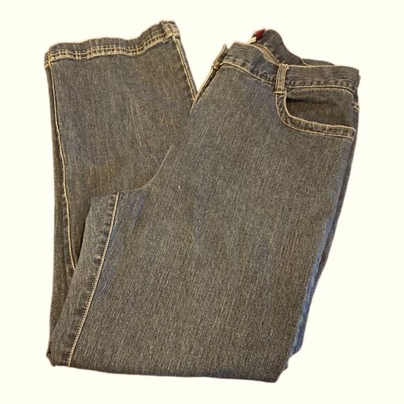 Christopher & Banks Stretch Straight Leg Denim Jeans Size 10P - Picture 3 of 13